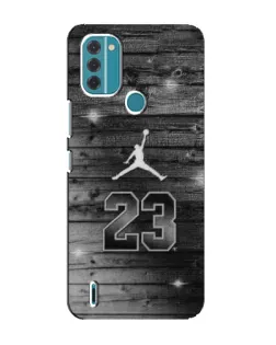 Чехол для Nokia C31 с картинкой «Jordan Carbon 23»