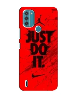 Чехол для Nokia C31 с картинкой «Nike Just Do It»