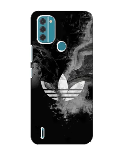 Чохол для Nokia C31 з картинкою «Абстрактний дим Adidas»