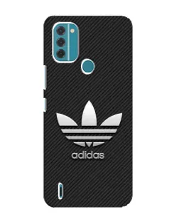 Чохол для Nokia C31 з картинкою «Adidas Карбонова текстура»