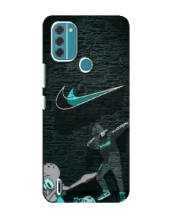 Чохол для Nokia C31 з картинкою «Спортивний арт Nike»