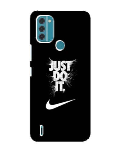 Чохол для Nokia C31 з картинкою «Текстовий принт Nike»