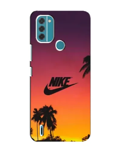 Чохол для Nokia C31 з картинкою «Nike на заході сонця»