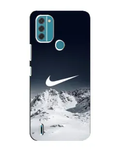 Чохол для Nokia C31 з картинкою «Nike — зимові гори»