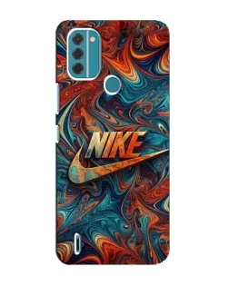 Чохол для Nokia C31 з картинкою «Nike в абстракції»
