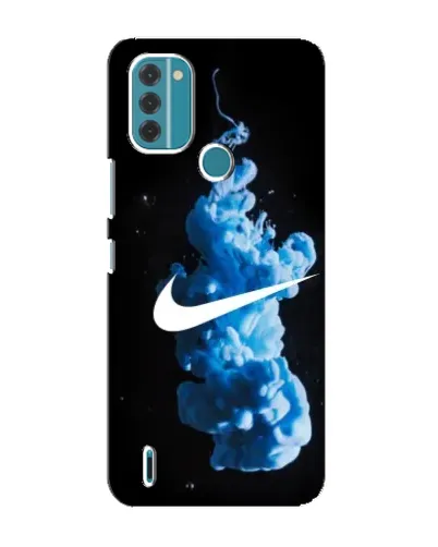 Чохол для Nokia C31 з картинкою «Nike та синій дим»