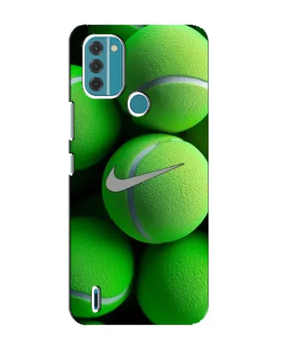 Чохол для Nokia C31 з картинкою «Тенісні м'ячі Найк»