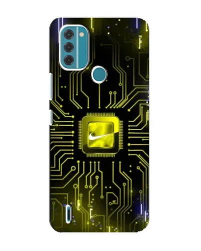 Чохол для Nokia C31 з картинкою «Nike — золота іскра»