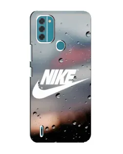 Чехол для Nokia C31 с картинкой «Nike в стиле ретро»