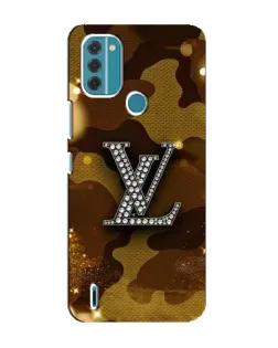 Чохол для Nokia C31 з картинкою «Камуфляжний Louis Vuitton»