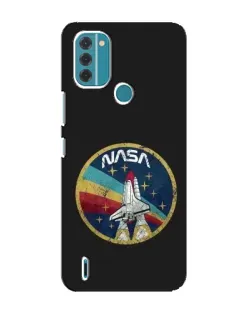 Чохол для Nokia C31 з картинкою «NASA — емблема місії»