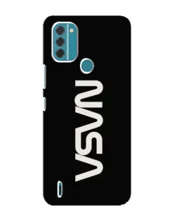 Чохол для Nokia C31 з картинкою «NASA — вертикальний логотип»