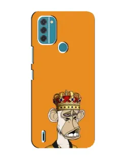 Чохол для Nokia C31 з картинкою «Золота мавпа Bored Ape» Чохол для Nokia C31 з картинкою «Золота мавпа Bored Ape»