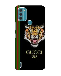 Чехол для Nokia C31 с картинкой «Тигр Gucci»