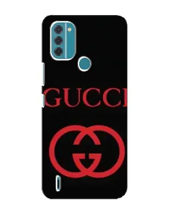 Чохол для Nokia C31 з картинкою «Gucci — червоний логотип»