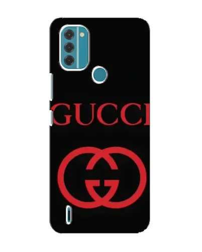 Чохол для Nokia C31 з картинкою «Gucci — червоний логотип»
