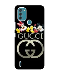 Чохол для Nokia C31 з картинкою «Gucci — герої Disney»
