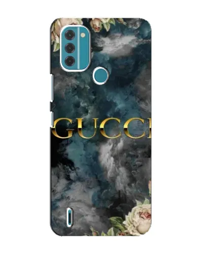 Чохол для Nokia C31 з картинкою «Абстрактні квіти Gucci»