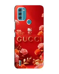 Чохол для Nokia C31 з картинкою «Gucci — золотий сад»