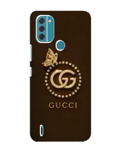 Чохол для Nokia C31 з картинкою «Gucci — золотий метелик»