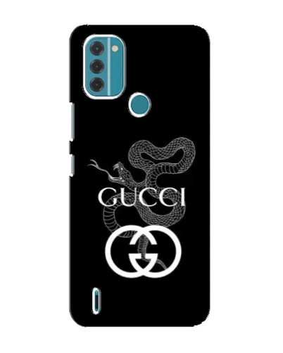 Чохол для Nokia C31 з картинкою «Gucci — срібна змія»