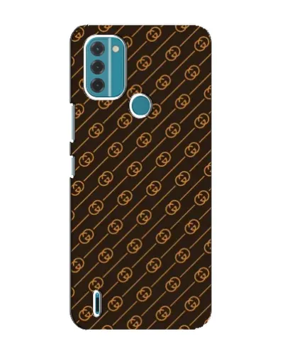 Чохол для Nokia C31 з картинкою «Gucci — золоті діагоналі»
