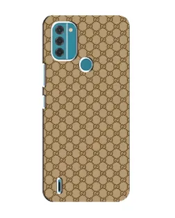 Чехол для Nokia C31 с картинкой «Gucci — классический беж»