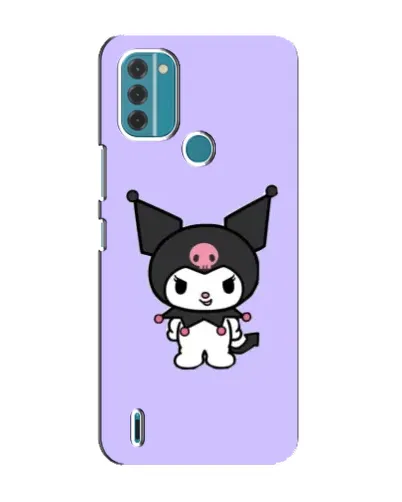 Чехол для Nokia C31 с картинкой «Kuromi — нежный фиолетовый»