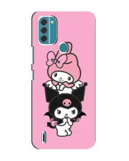 Чехол для Nokia C31 с картинкой «My Melody и Kuromi»