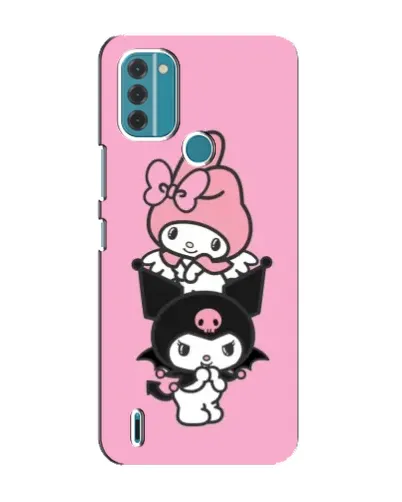 Чехол для Nokia C31 с картинкой «My Melody и Kuromi»