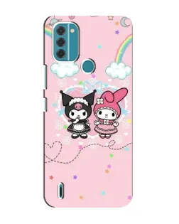 Чехол для Nokia C31 с картинкой «My Melody и Kuromi»