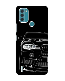 Чохол для Nokia C31 з картинкою «Темний силует BMW»
