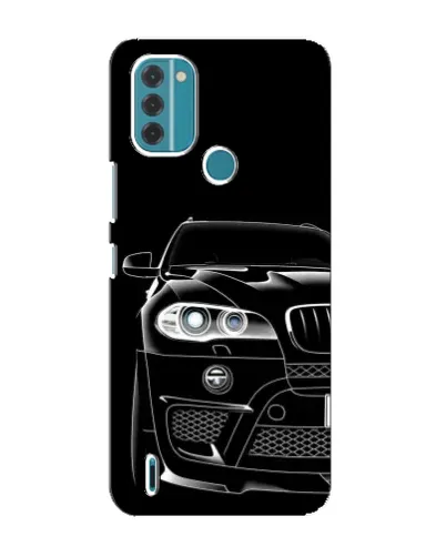 Чохол для Nokia C31 з картинкою «Темний силует BMW»