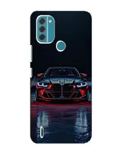 Чохол для Nokia C31 з картинкою «BMW на мокрій дорозі»