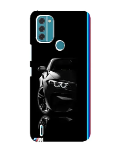 Чохол для Nokia C31 з картинкою «Силует BMW в темряві»