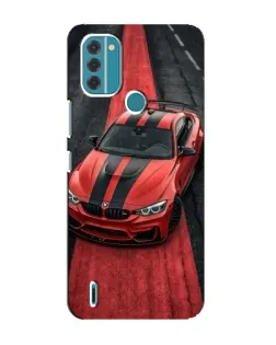 Чохол для Nokia C31 з картинкою «BMW на червоній доріжці»