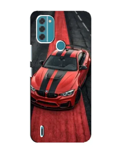 Чохол для Nokia C31 з картинкою «BMW на червоній доріжці»