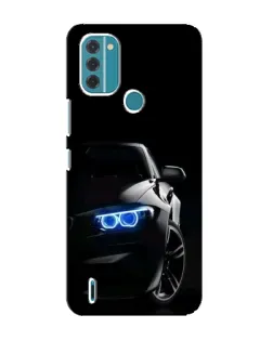Чехол для Nokia C31 с картинкой «BMW — ночной взгляд»