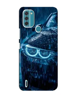 Чехол для Nokia C31 с картинкой «BMW под дождем»