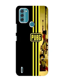Чохол для Nokia C31 з картинкою «PUBG — камуфляжний шолом»