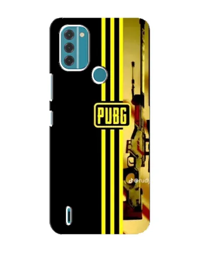 Чохол для Nokia C31 з картинкою «PUBG — камуфляжний шолом»