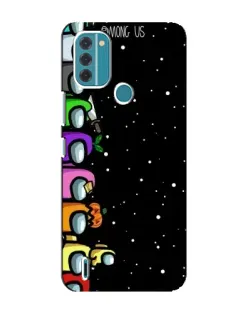 Чехол для Nokia C31 с картинкой «Команда Among Us»