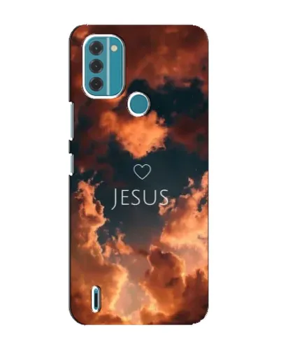 Чехол для Nokia C31 с картинкой «Сияние Имени Jesus»