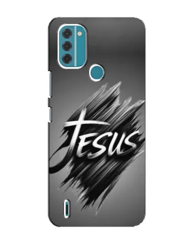 Чехол для Nokia C31 с картинкой «Надпись Jesus Graffiti»