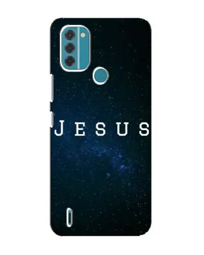 Чехол для Nokia C31 с картинкой «Звездное небо Jesus»