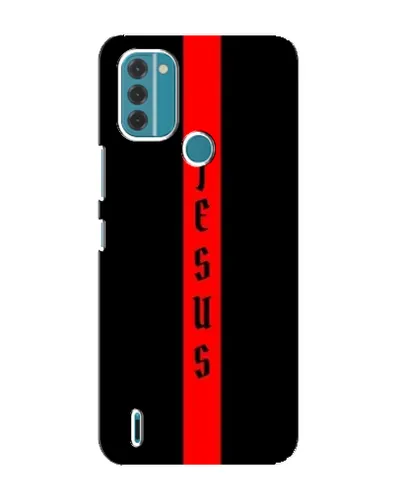 Чехол для Nokia C31 с картинкой «Красная линия веры»