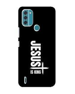 Чехол для Nokia C31 с картинкой «Вертикаль веры Jesus»
