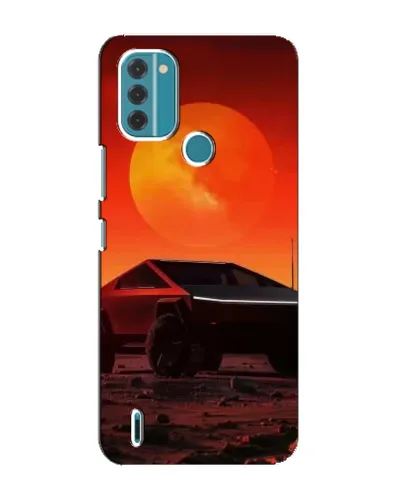 Чохол для Nokia C31 з картинкою «Cybertruck на Марсі»
