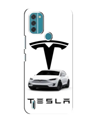 Чохол для Nokia C31 з картинкою «Tesla White Style»