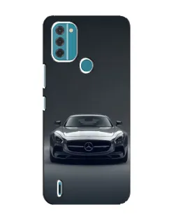 Чохол для Nokia C31 з картинкою «Mercedes на чорному»